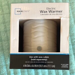 Mainstays White Electric Wax Warmer